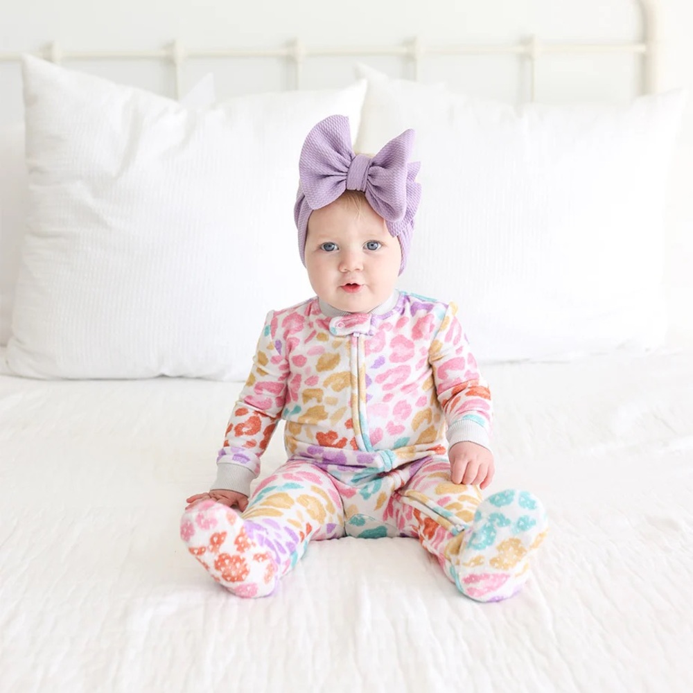 Posh Peanut Mina Pacci Footie 0-3 Months and 6-9 Months